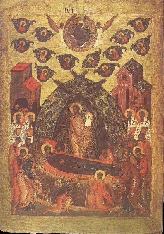 unknow artist The Dormition oil painting image